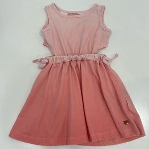 Cute little dress ever by BCBG GIRLS. Excellent condition, 100% cotton, pink.